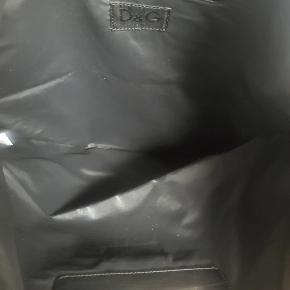 New! Dolce And Gabbana Black Tote - Picture 9 of 13